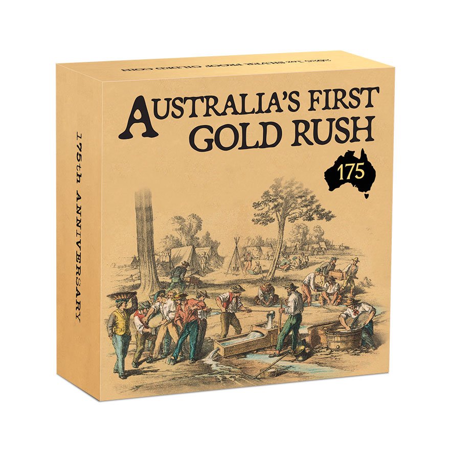 Silber Australia's First Gold Rush 1 oz PP - 175th Anniversary - 2026