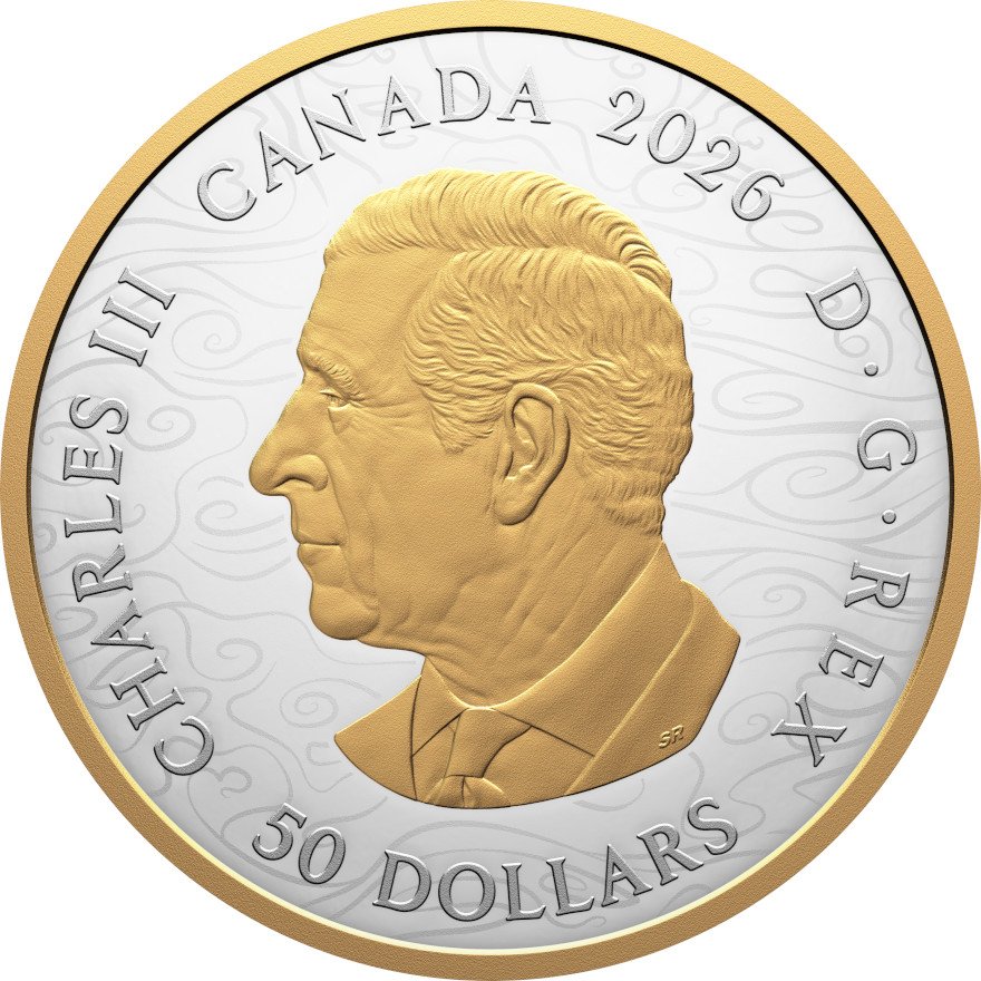 Back of Silver Triumphant Dragon 5 oz 2026