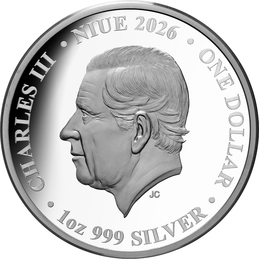 Silber Waldfeen 1 oz PP - coloriert 2026