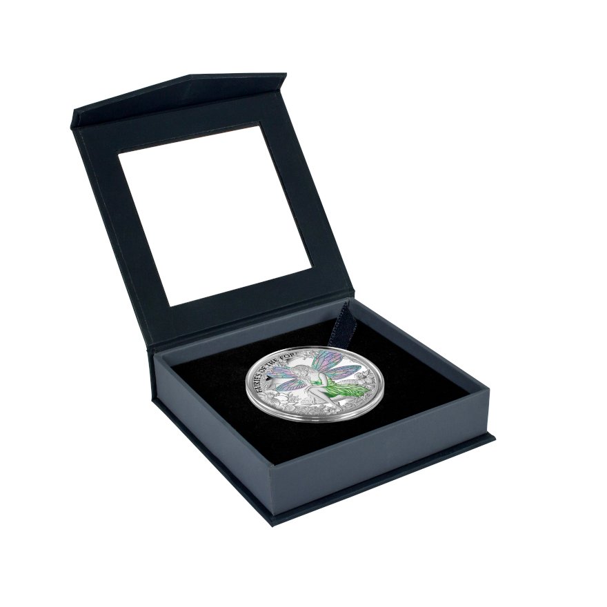 Silber Waldfeen 1 oz PP - coloriert 2026