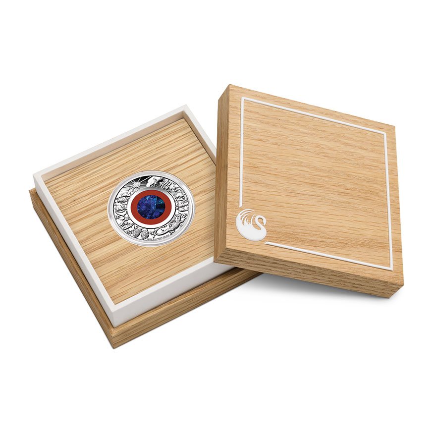 Coin case of Silver Wonders of Australia 1 oz Proof 2026