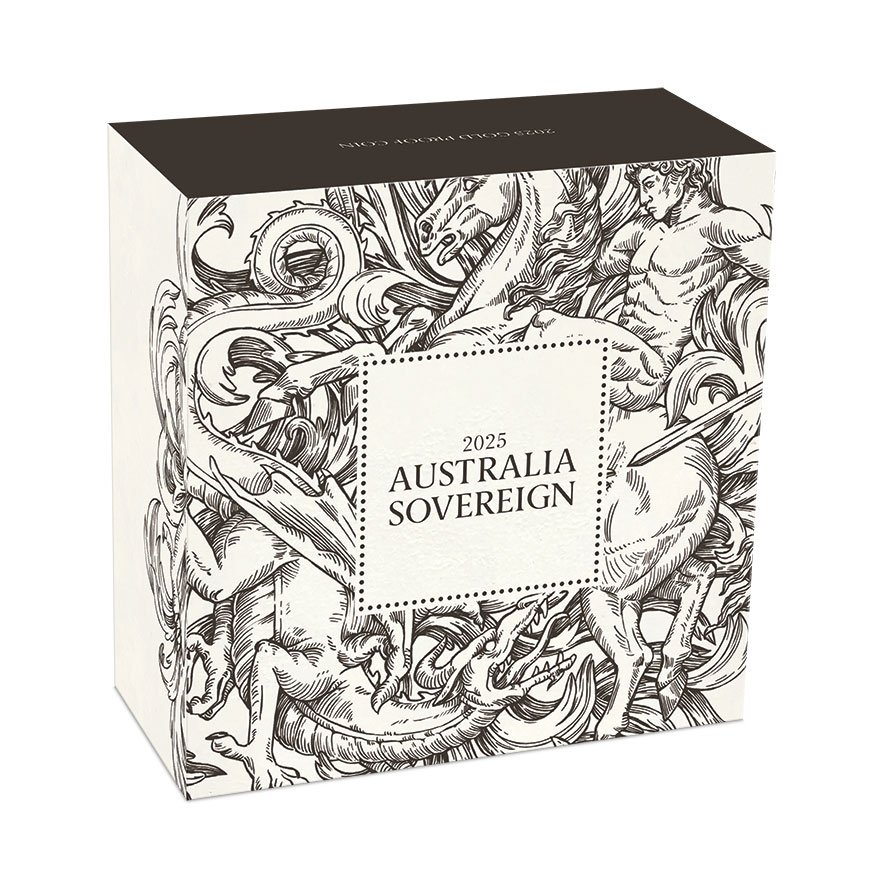 Gold Sovereignt Proof - Perth Mint 2025 in the original box