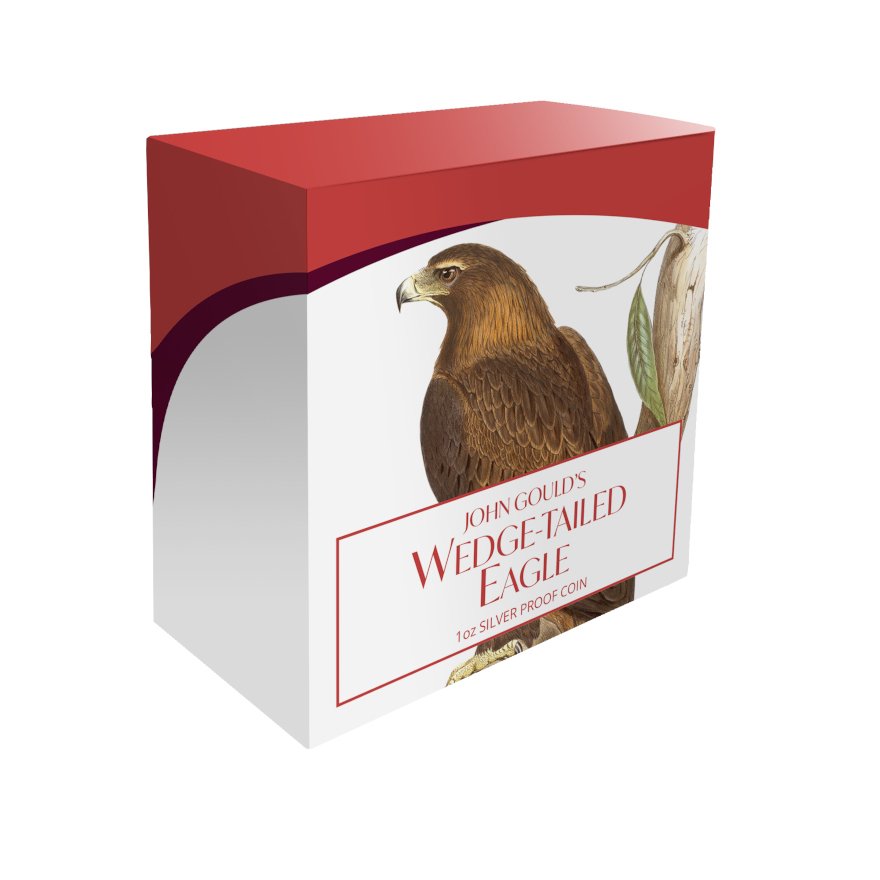 Silver Wedge Tailed Eagle 1 oz proof - 2025 in the original box