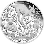 Silber The Perth Mint's 125th Anniversary 1 oz PP