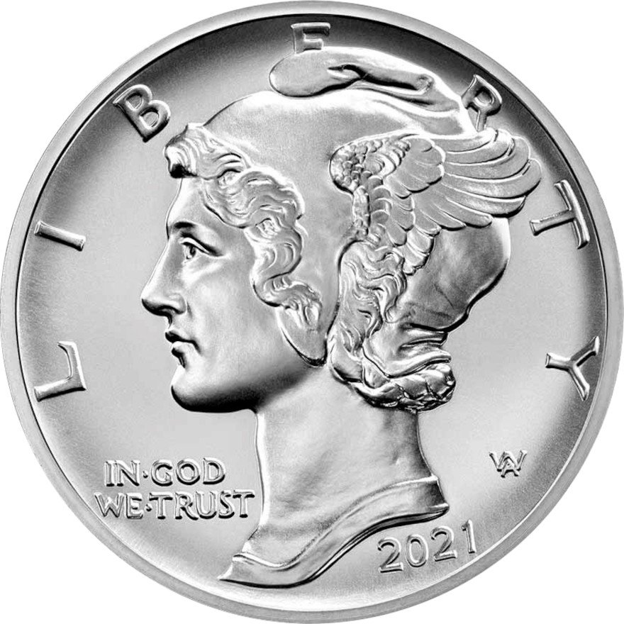 Front of the Palladium American Eagle 1 oz - random years