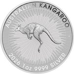 Front of the Silver Kangaroo 1 oz - 2026