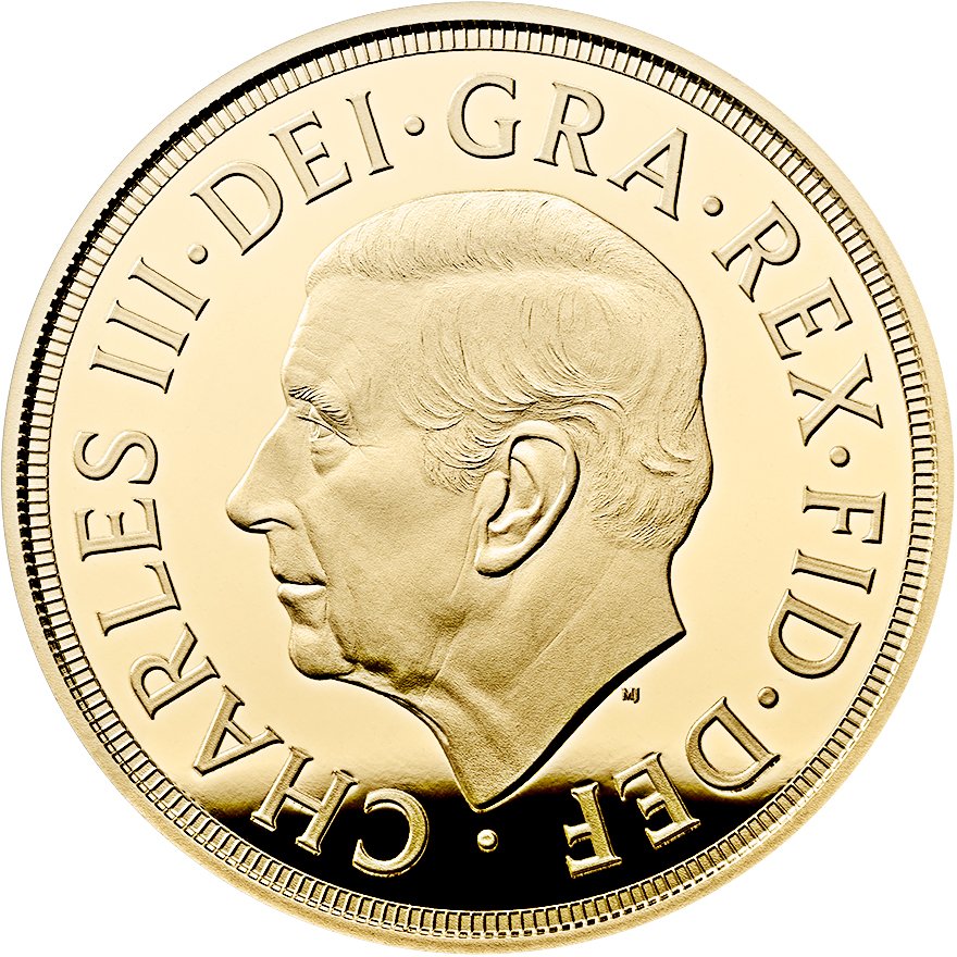 Back of the Gold Sovereign Proof - 2026