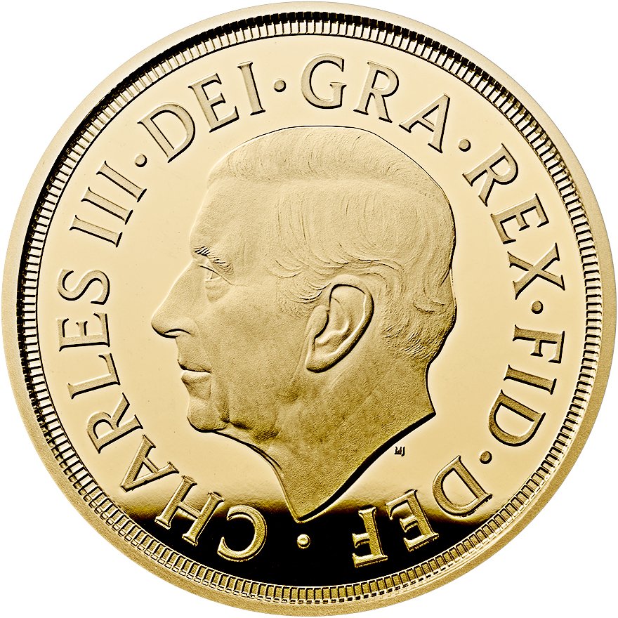 Back of the Gold Half Sovereign Proof - 2026