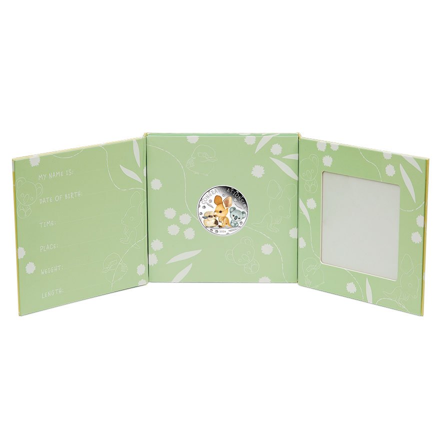 Booklet of Silver Newborn Baby 1/2 oz Proof - 2026