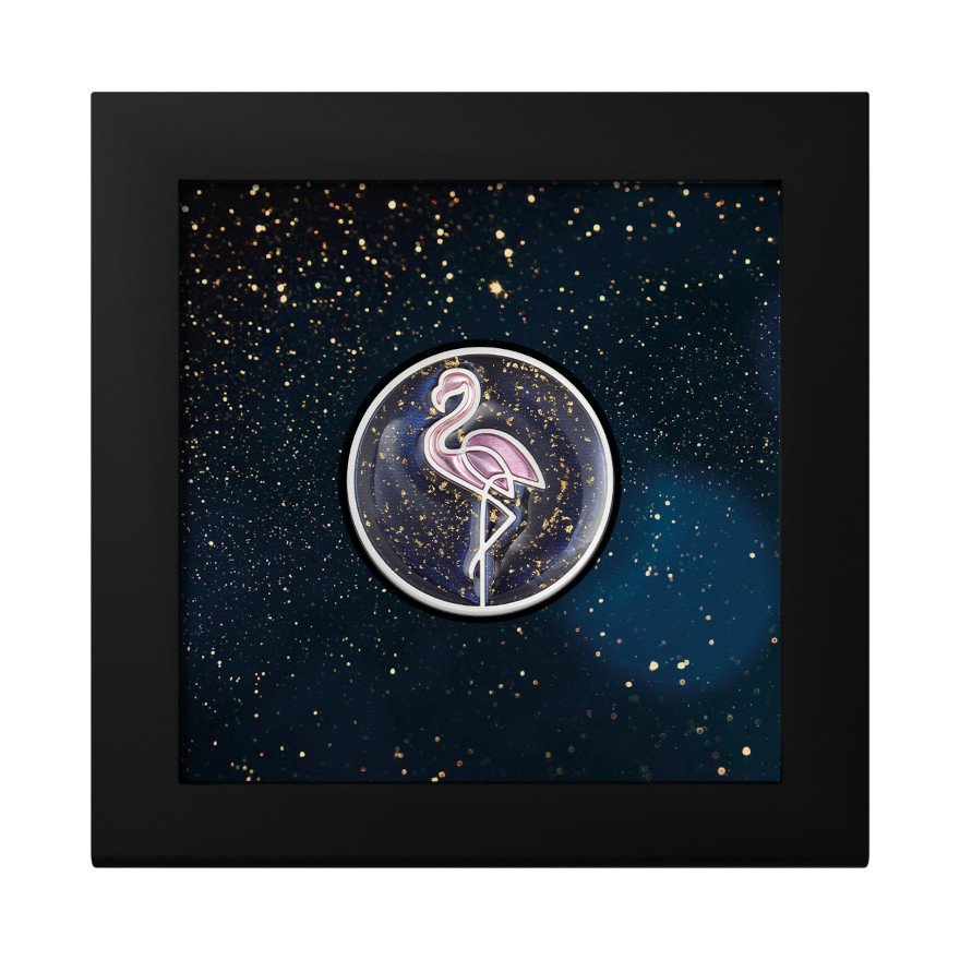 Silver Line Art Flamingo 1 oz 2026 in original case