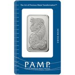 Front of silver bar 20 g - lbma