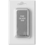 Front of silver bar 10 g - lbma