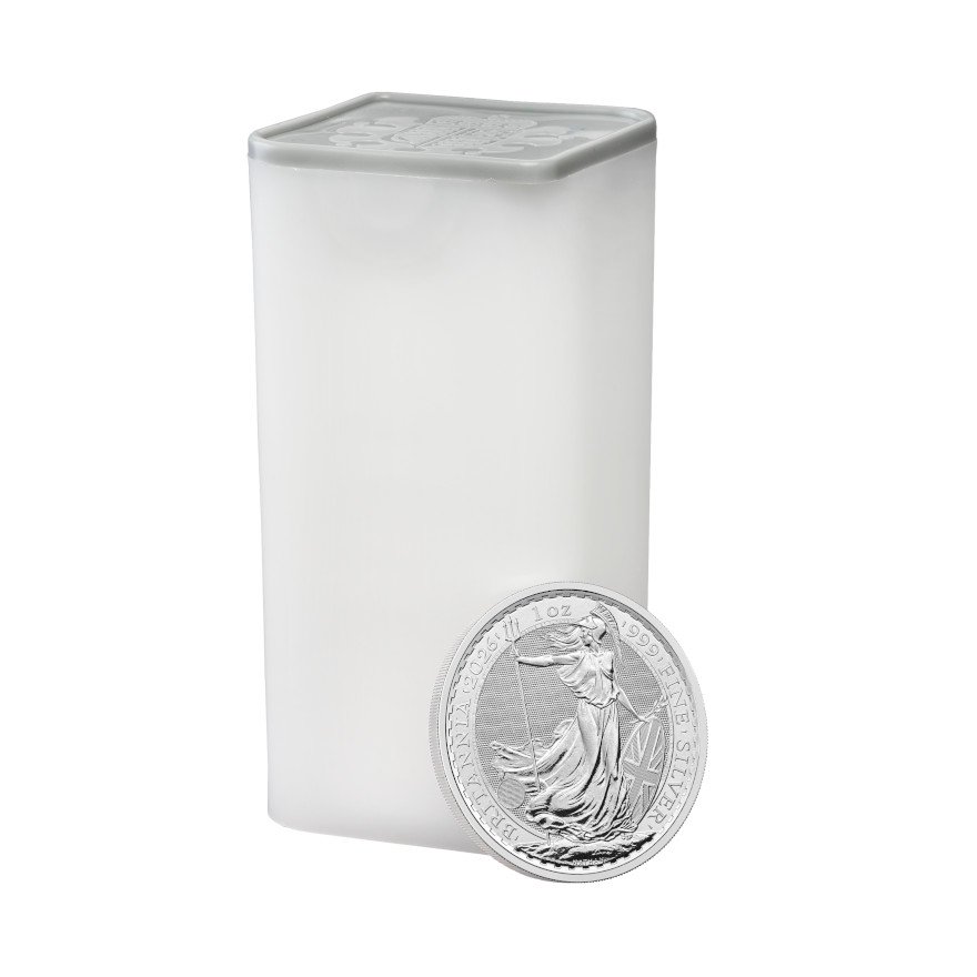 Tube of the Silver Britannia 1 oz - 2026