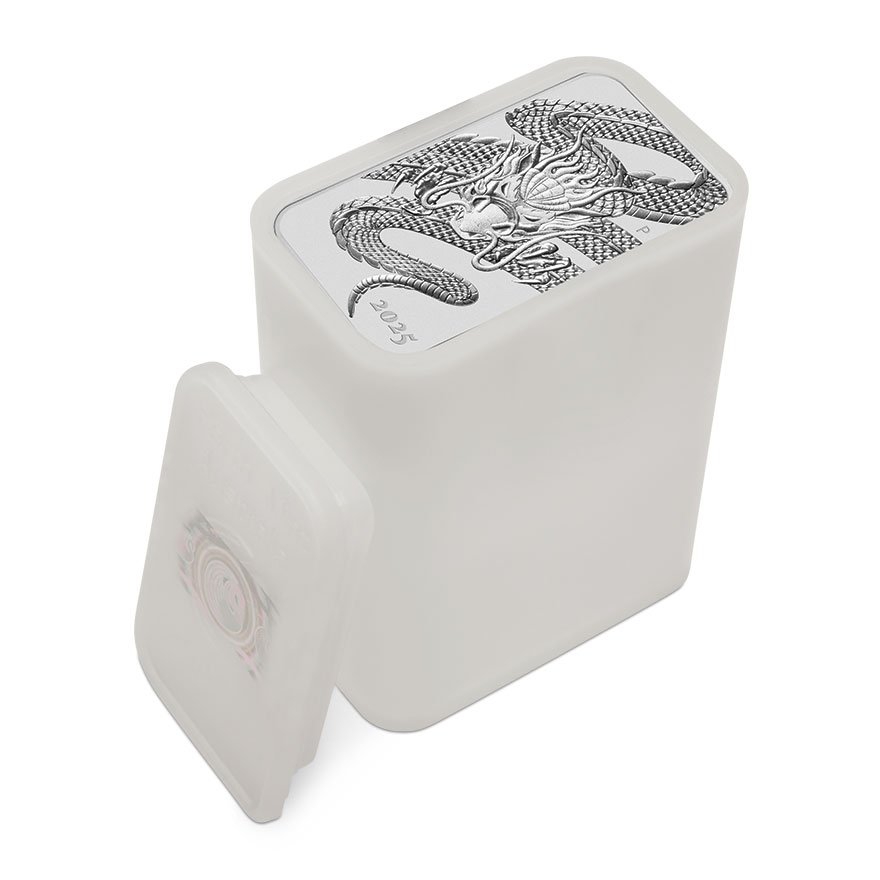 Tube of the Silver Dragon Rectangle 1 oz - 2025
