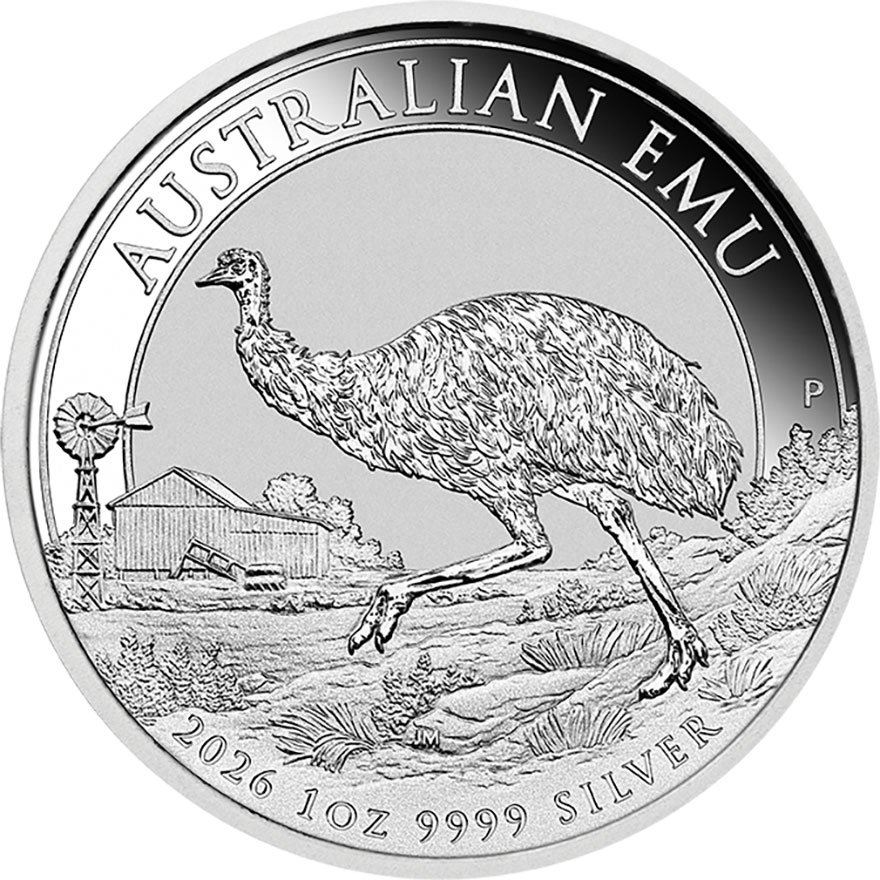 Silber Emu 1 oz - 2026