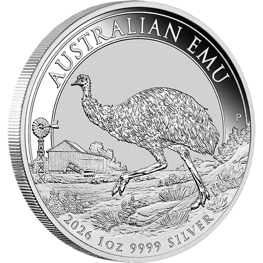 Silber Emu 1 oz - 2026