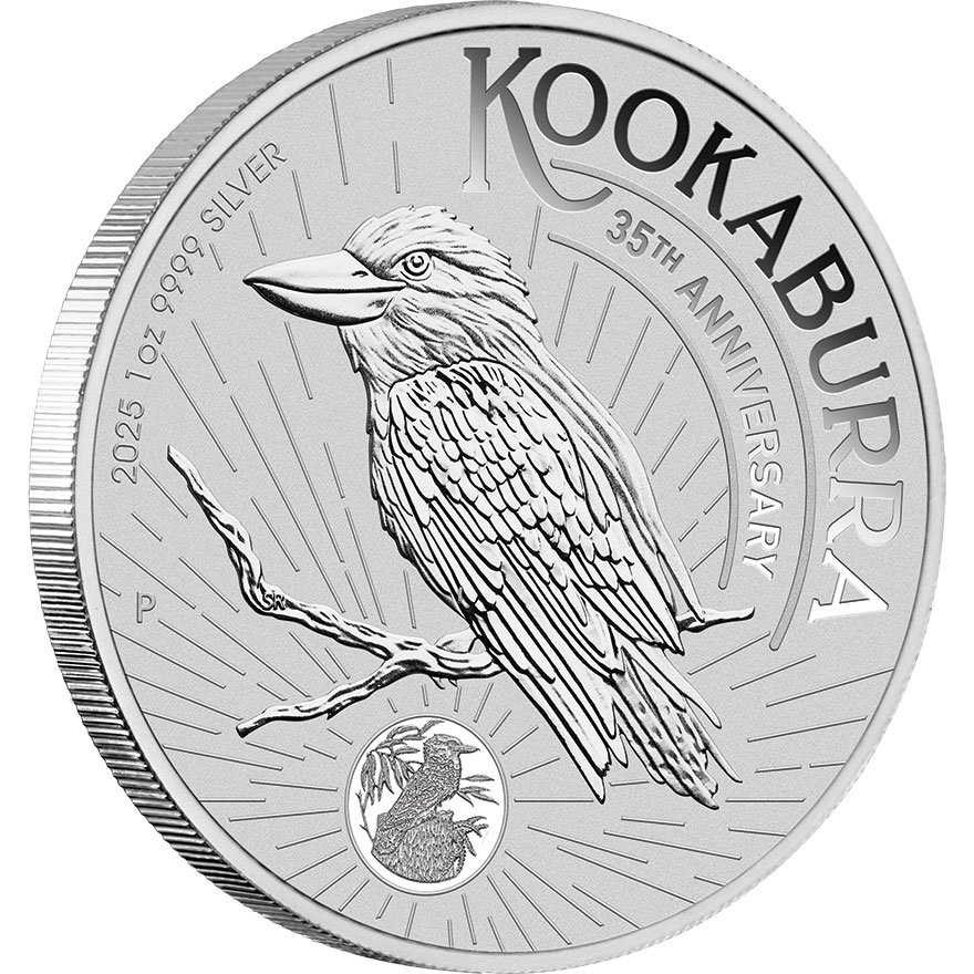 View 2: Silber Kookaburra 1 oz - 35. Jubiläum - 2025