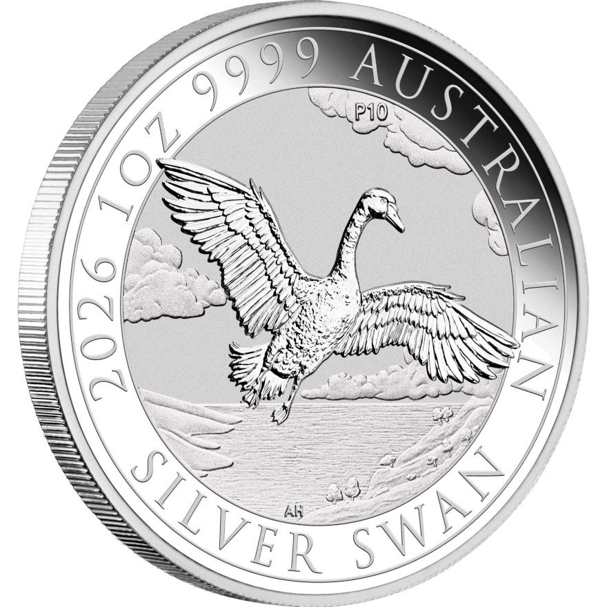 Silber Schwan 1 oz - 10th Anniversary - 2026
