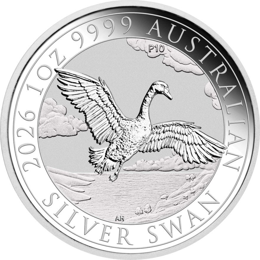 Silber Schwan 1 oz - 10th Anniversary - 2026
