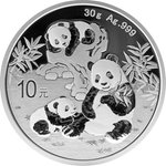 Silber China Panda 30 g - 2025