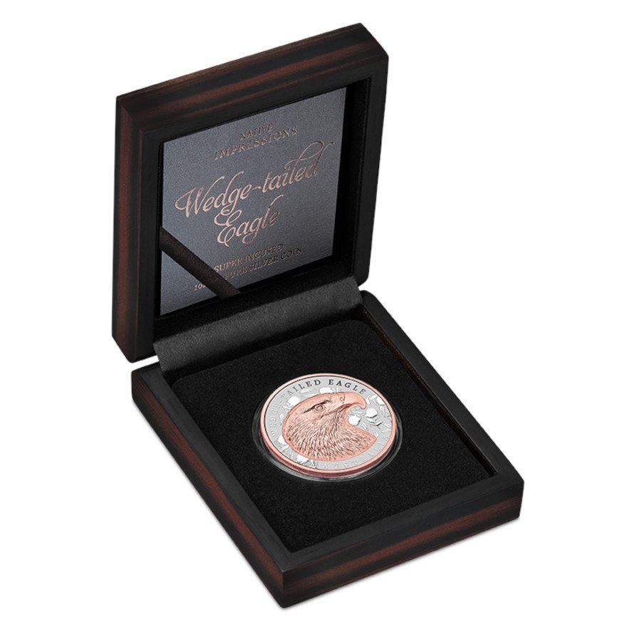 Silver Wedge Tailed Eagle 1 oz Super Incused 2026 in original Case