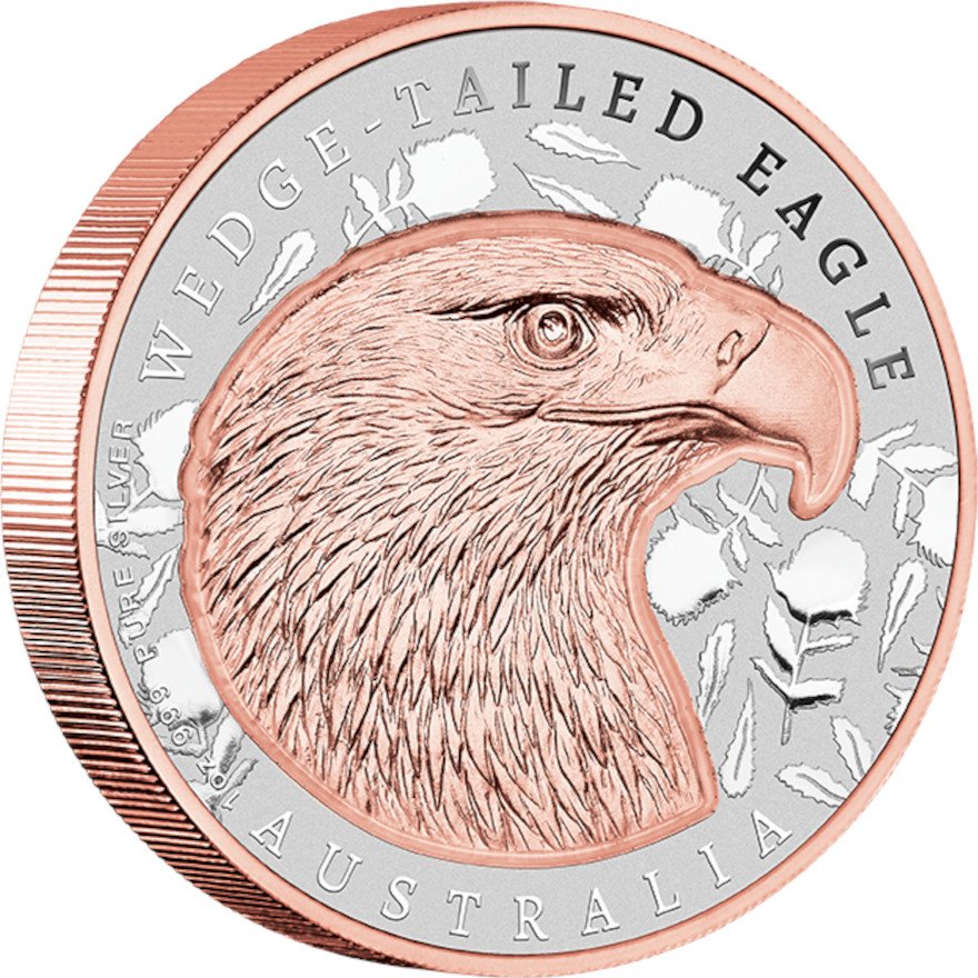 Site of Silver Wedge Tailed Eagle 1 oz Super Incused 2026