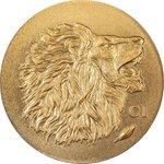 Front of the Gold Lion 0,5 g - 2025