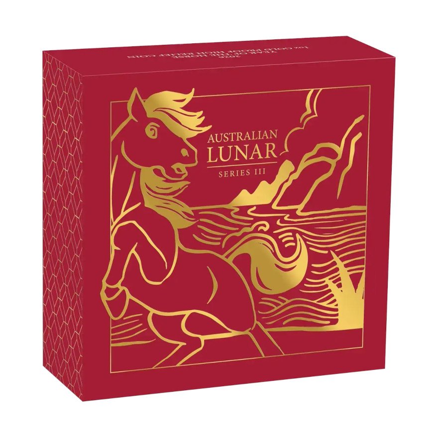 Box of Gold Lunar III Pferd 1 oz PP - High Relief 2026