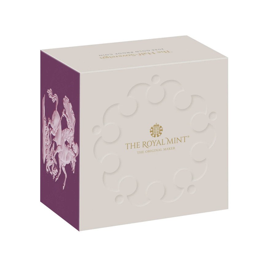 Gold Half Sovereign Proof - 2026 in the original coin box