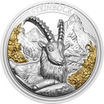 Silber Swiss Wildlife - Steinbock 3 oz PP - Ultra High Relief 2024