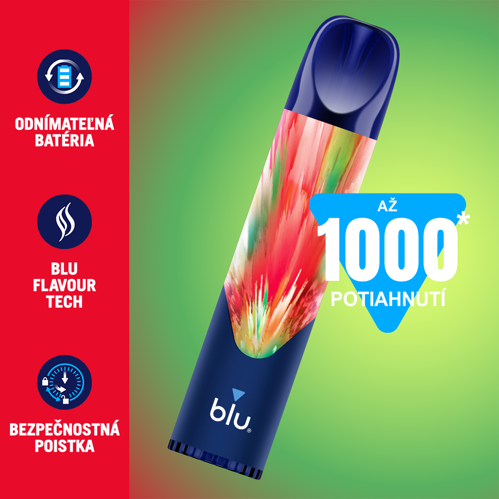 Watermelon Ice vape | blu bar disposable