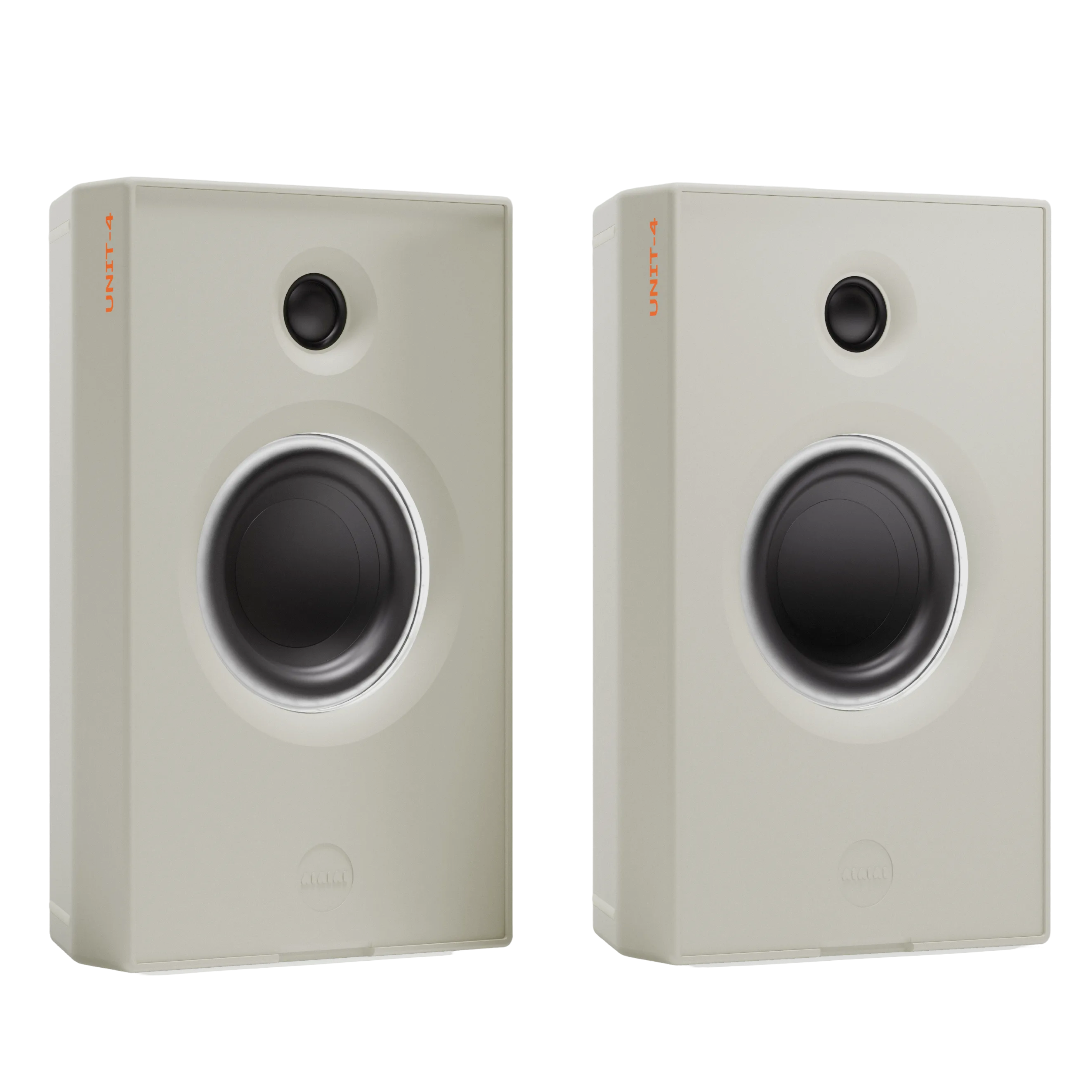 Paire d’enceintes de monitoring portables AIAIAI UNIT-4 MKII blanches