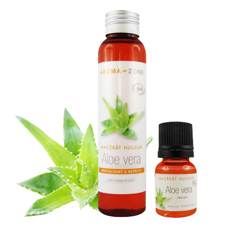 Huile d'Aloe Vera BIO (macrt huileux) - Aroma-Zone