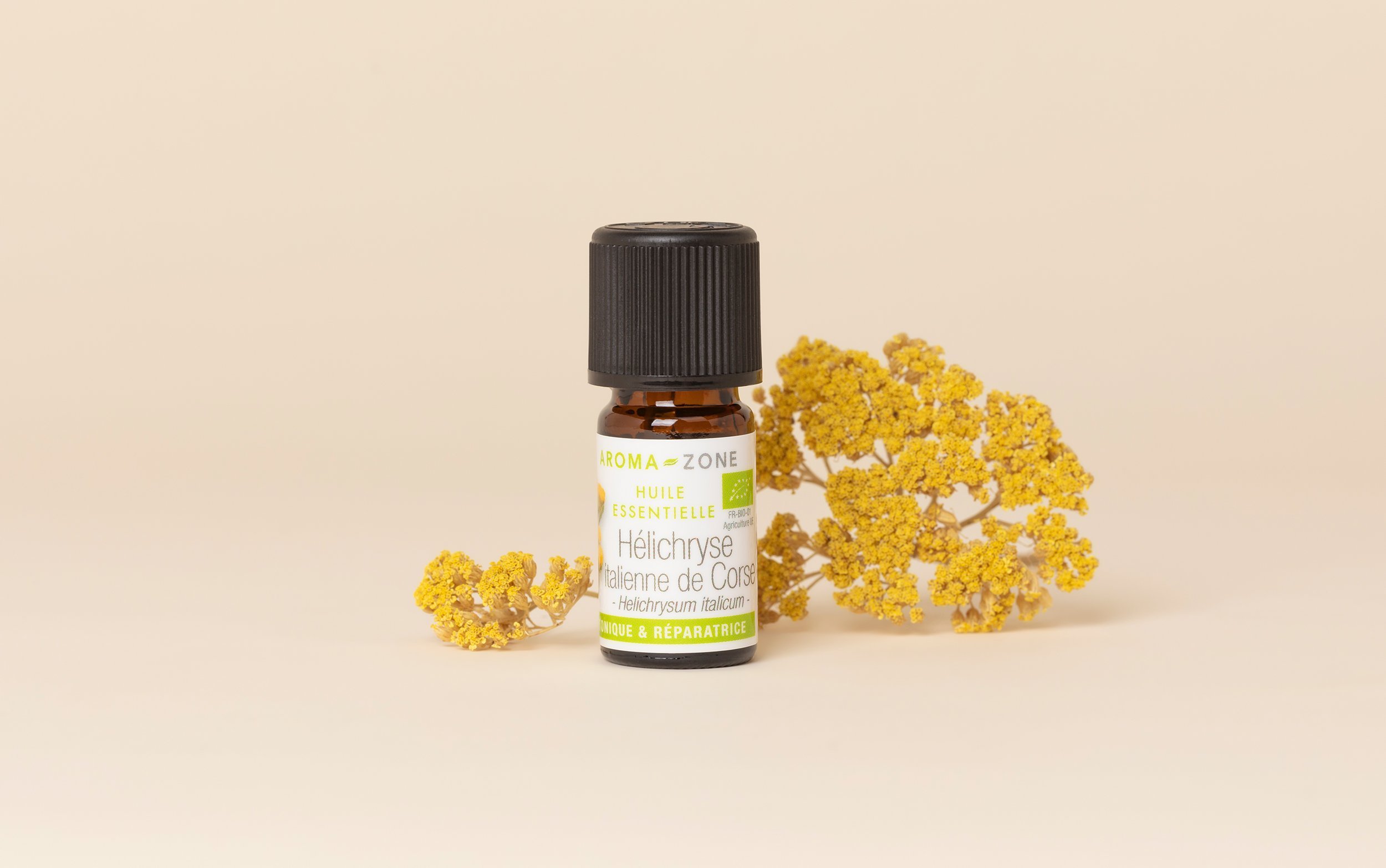 Huile essentielle Hélichryse italienne (Immortelle) de Corse BIO
