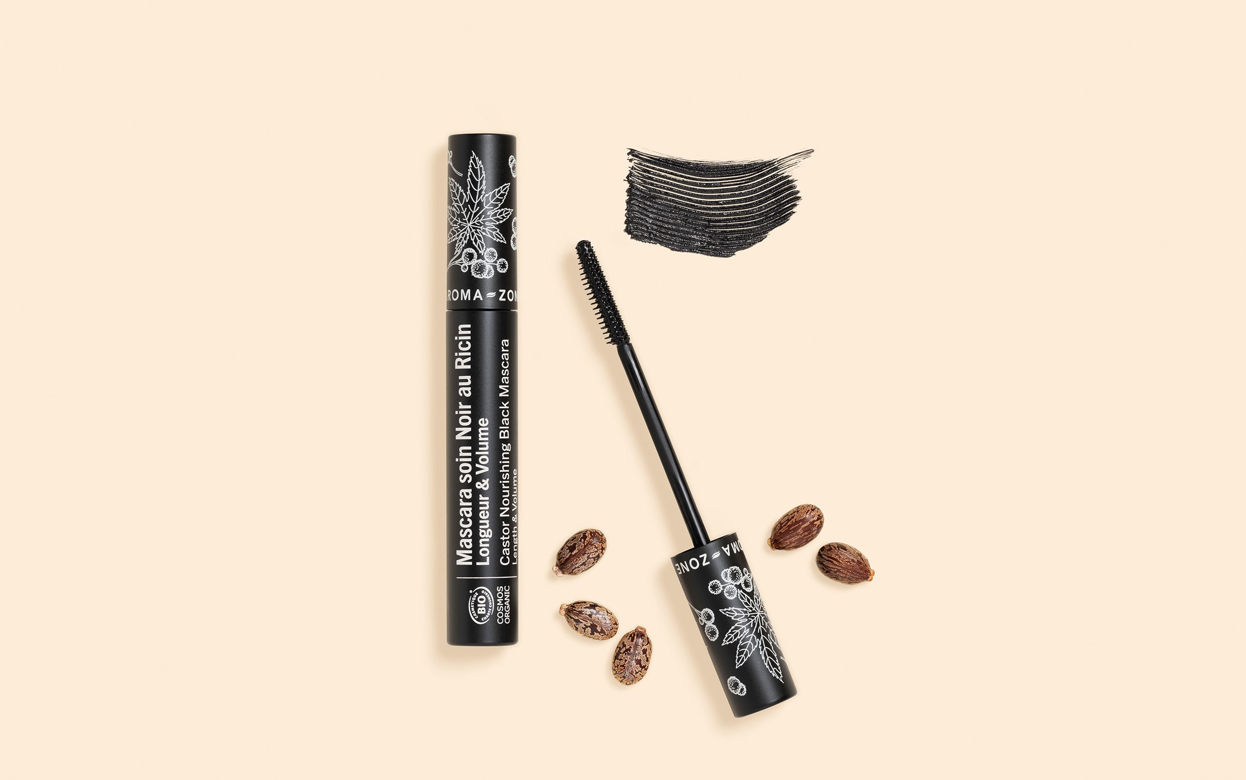 Mascara soin Noir au Ricin BIO