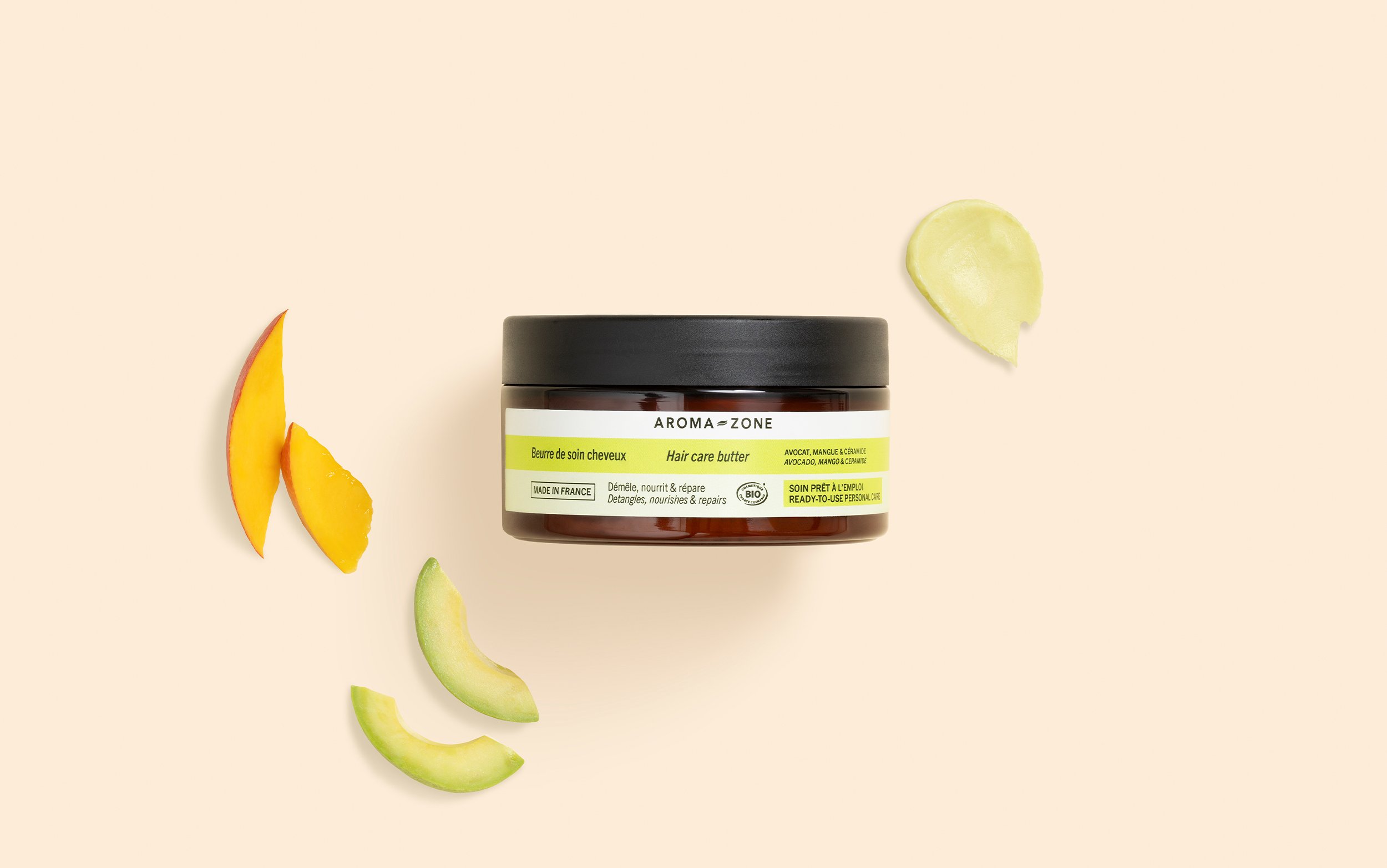 Beurre de soin cheveux Céramide NG & Acide hyaluronique