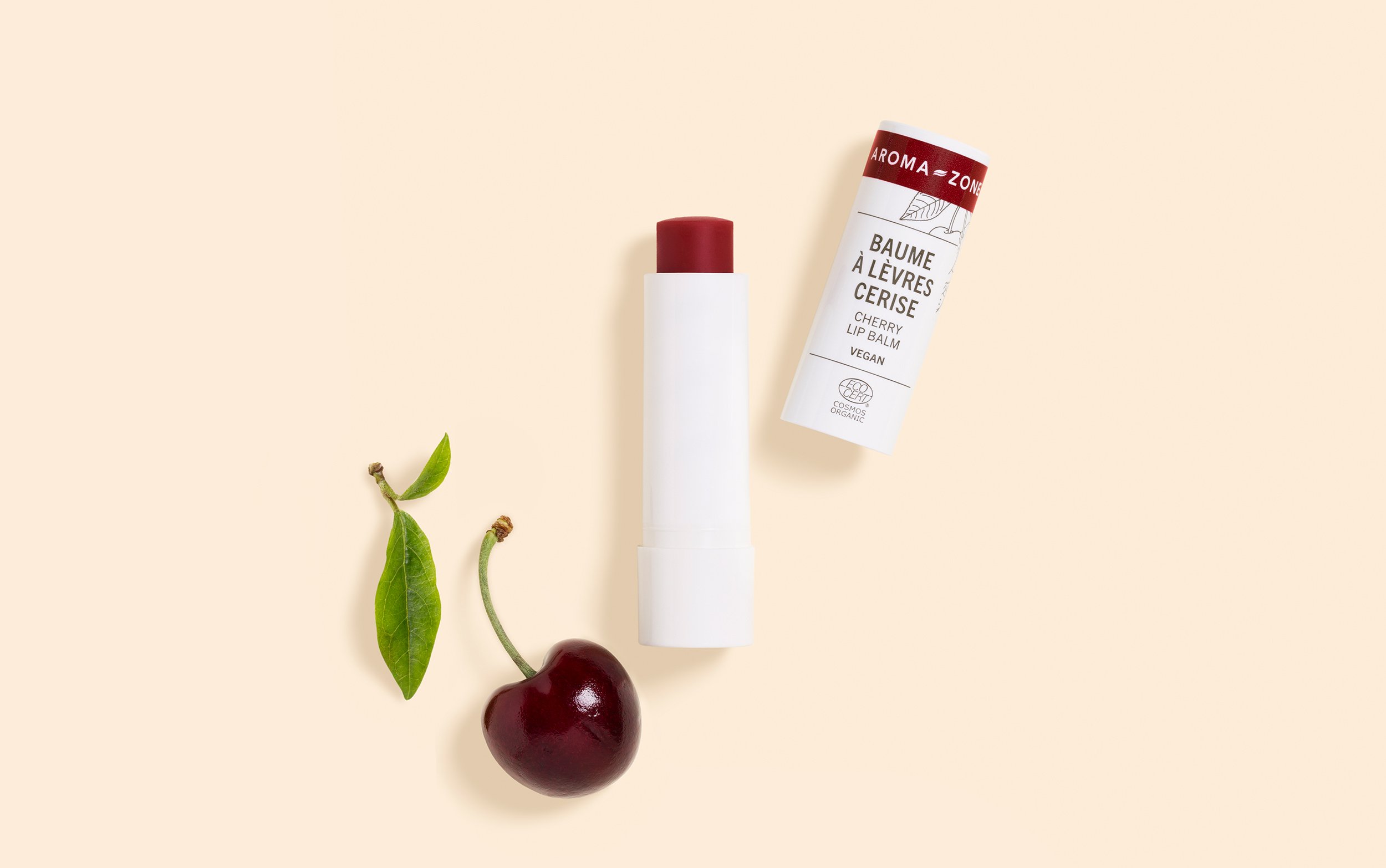 Baume à lèvres BIO Vegan Cerise
