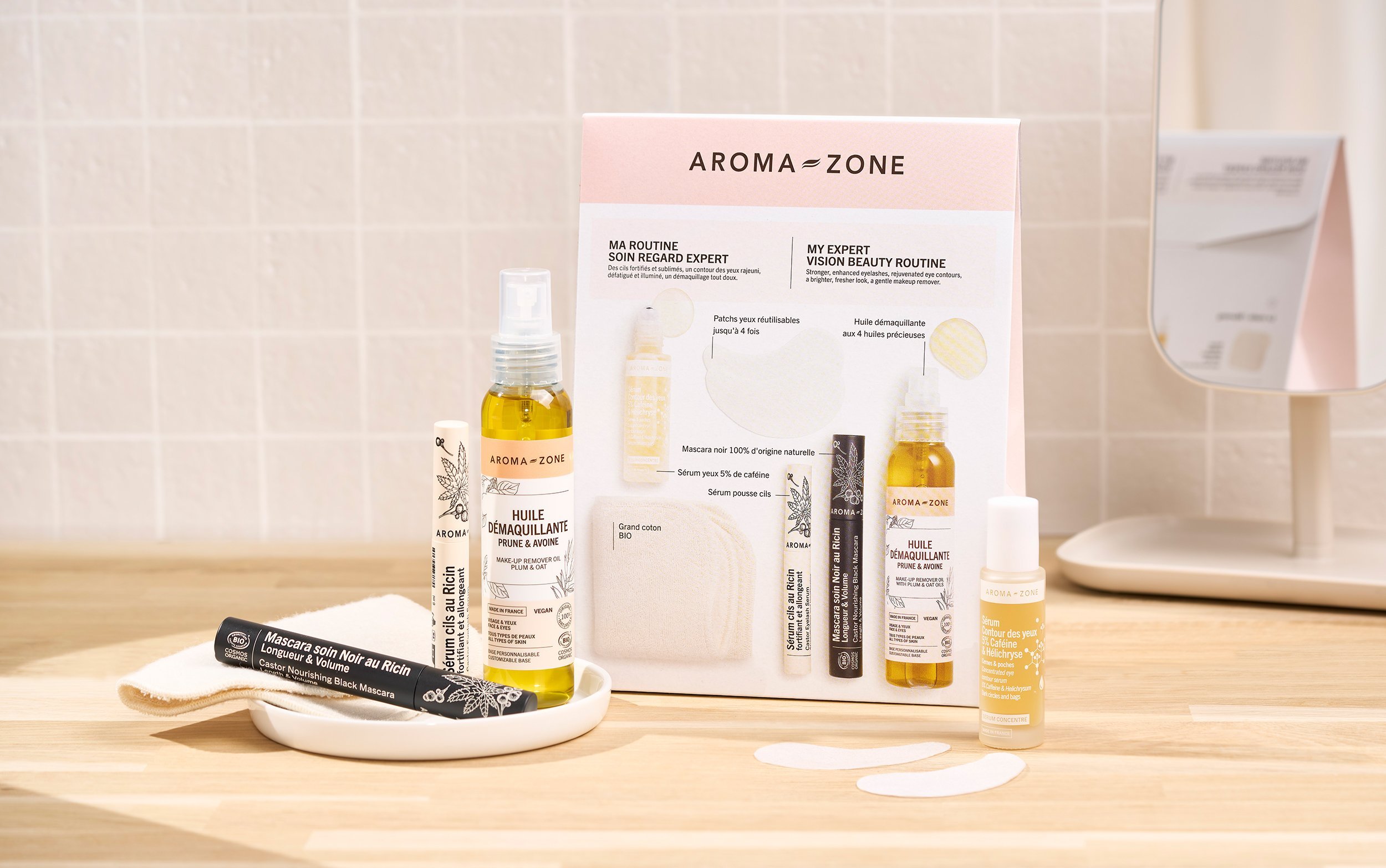 Sérum Contour Des Yeux Aroma-zone - 5% Caféine & Hélichryse, 15 Ml, Anti-cernes Et Poches