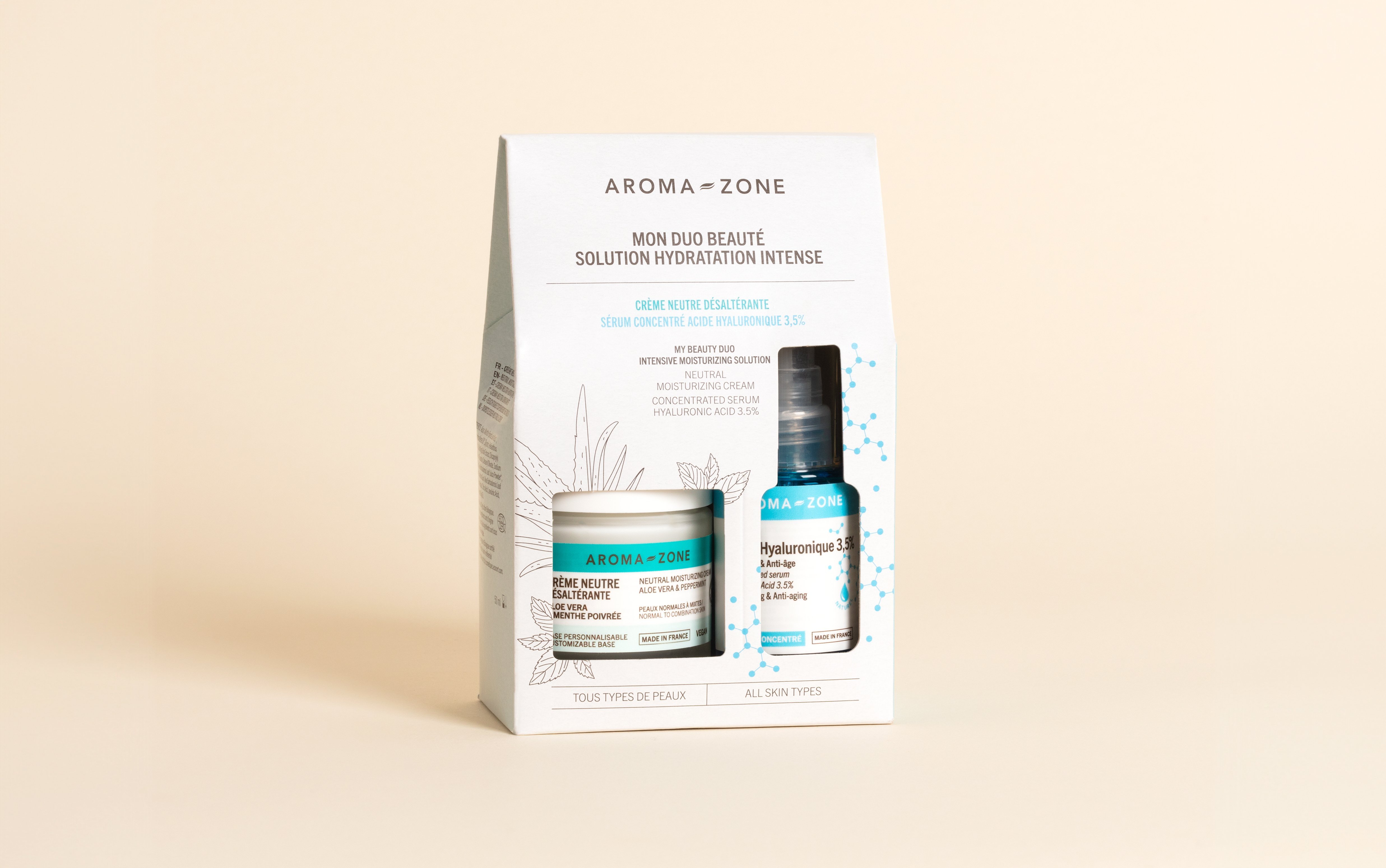 Coffret Routine Expert Peau Nette Aroma-Zone - Soin Anti-imperfection, Ingrédients Naturels, Neuf