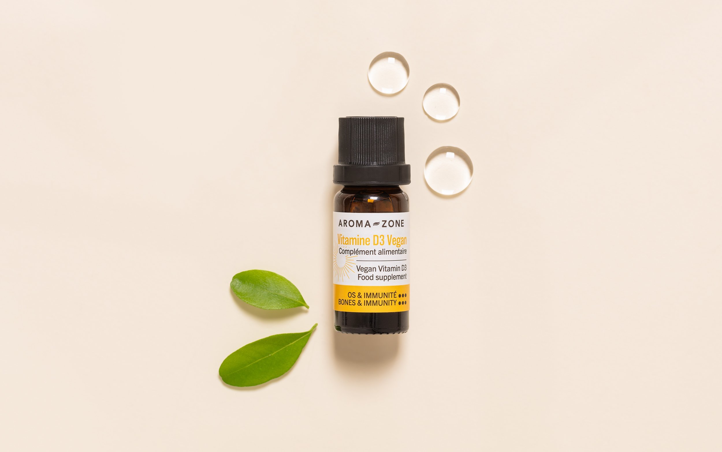 Vitamine D3 Vegan - 10ML - Complément alimentaire