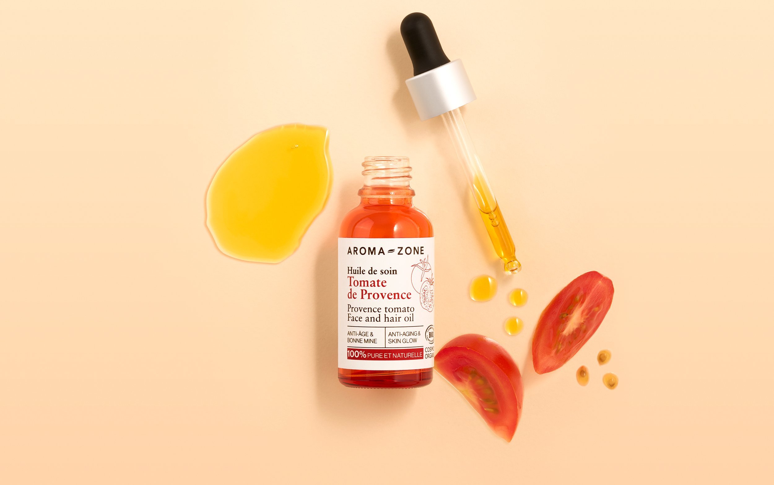 Huile de soin Tomate de Provence BIO