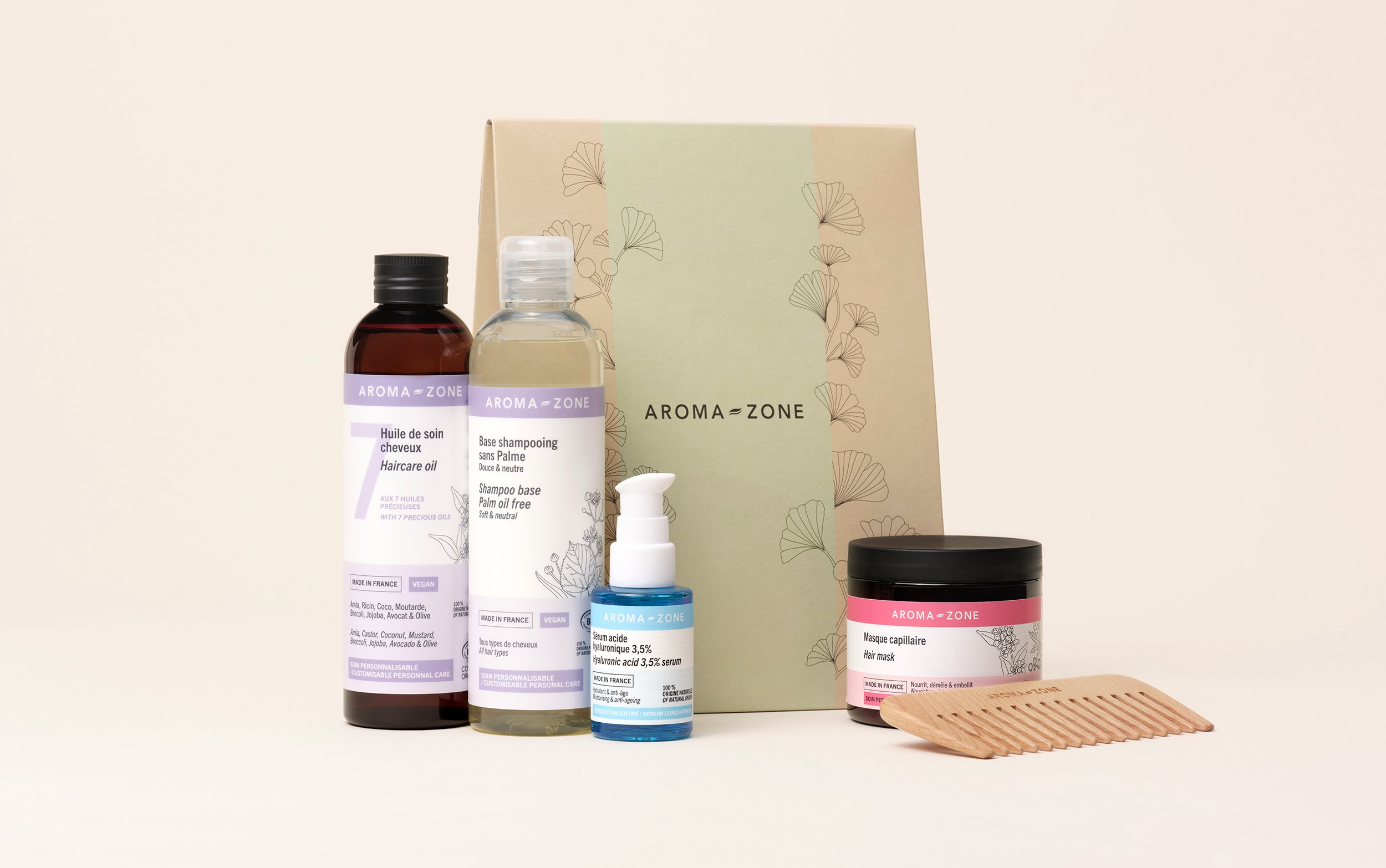 Kit cadeau soin cheveux expert