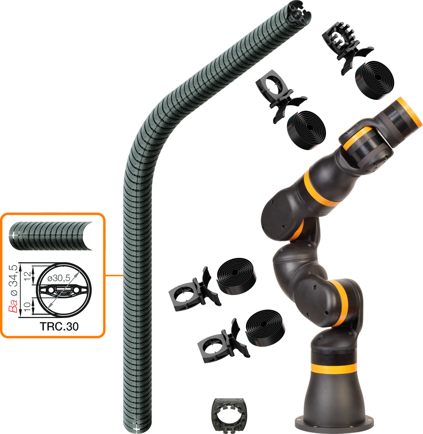 Energychain System for igus ReBeL