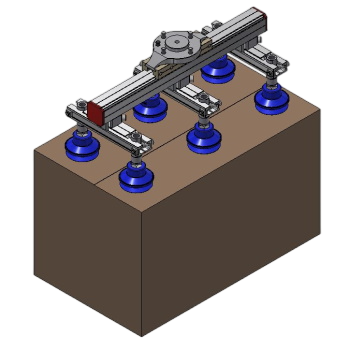 AGS Single-sided suction cup | Pneumatic Gripper