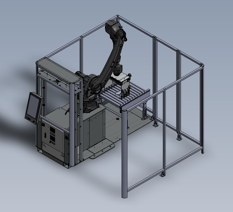 CUBE Palletizing Cell | Robotic Palletizing System by FOCUS Integration