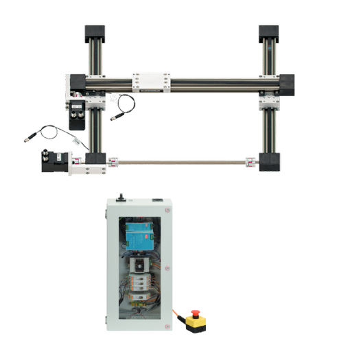 Flat Linear Robot FG-0001 | 2 DOF | 300x300mm | 8kg
