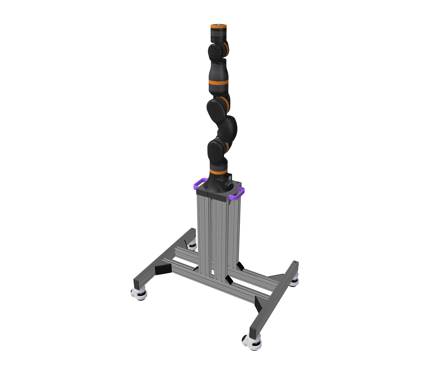 Movable base for igus ReBeL