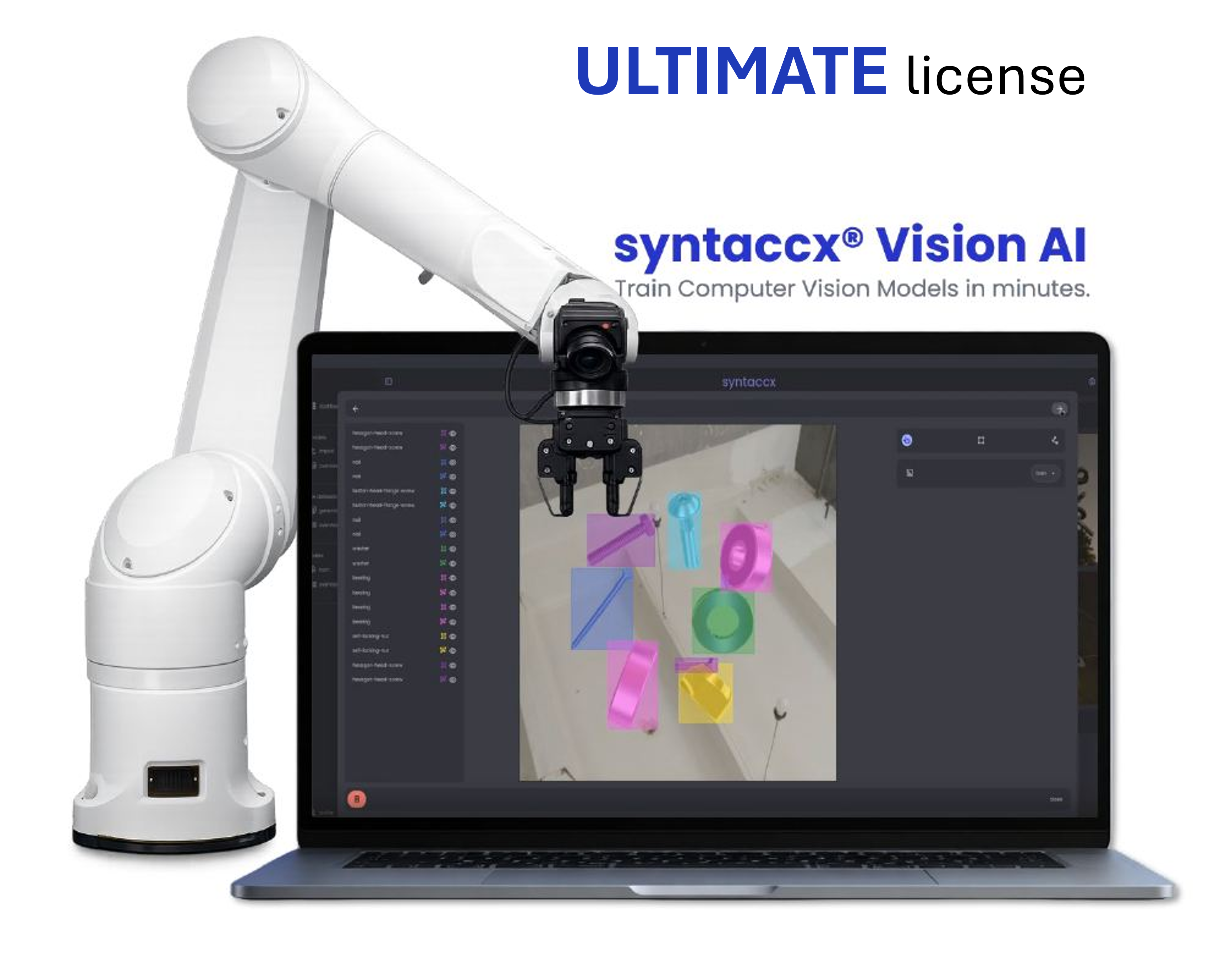 syntaccx® Ultra License – Synthetic Data & Vision AI for Industry