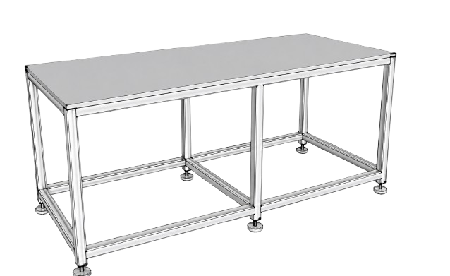 Cobot Workstation | 2 M | 40x40 Aluminium profile | MDF 18 MM