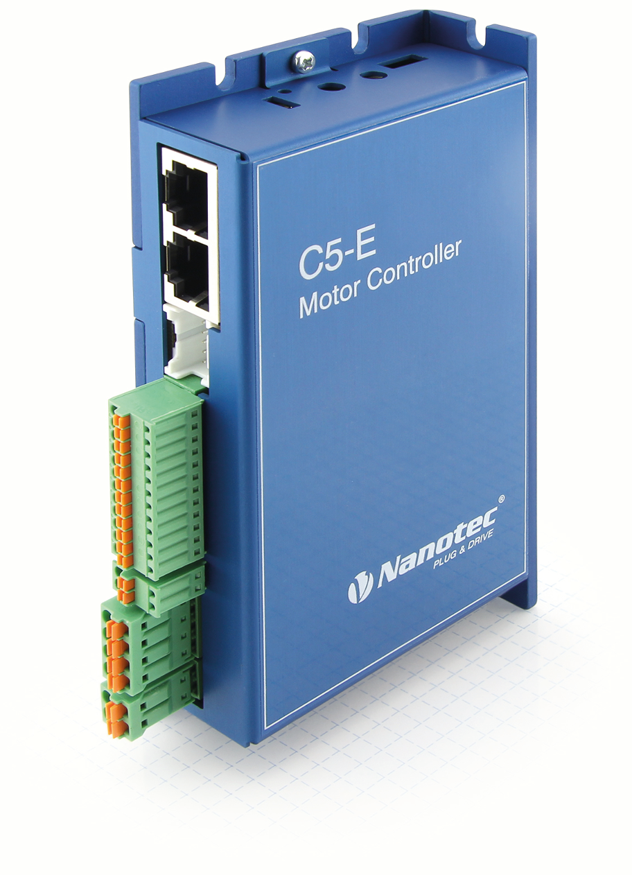 C5-E-1-09 | Controller and driver for stepper and BLDC motors | CAN OPEN or USB